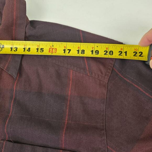 Mountain Hardwear Shirt Mens Extra Large Plaid Long Sleeve Button Up OM3716 - Picture 6 of 14